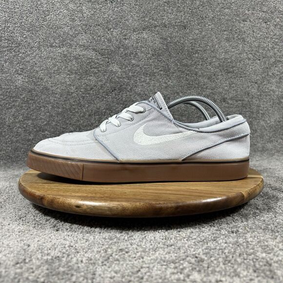 Nike Zoom Stefan Janoski 333824-017 Mens Size 11 Wolf Grey White Gum Shoes Used main image 10